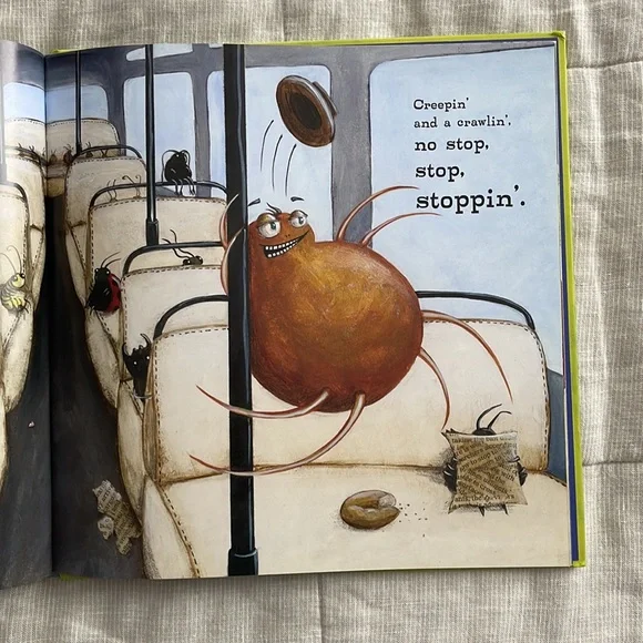 The Daddy Longlegs Blues by Mile Ornstein Hardcover Illustrated Book - Picture 7 of 7